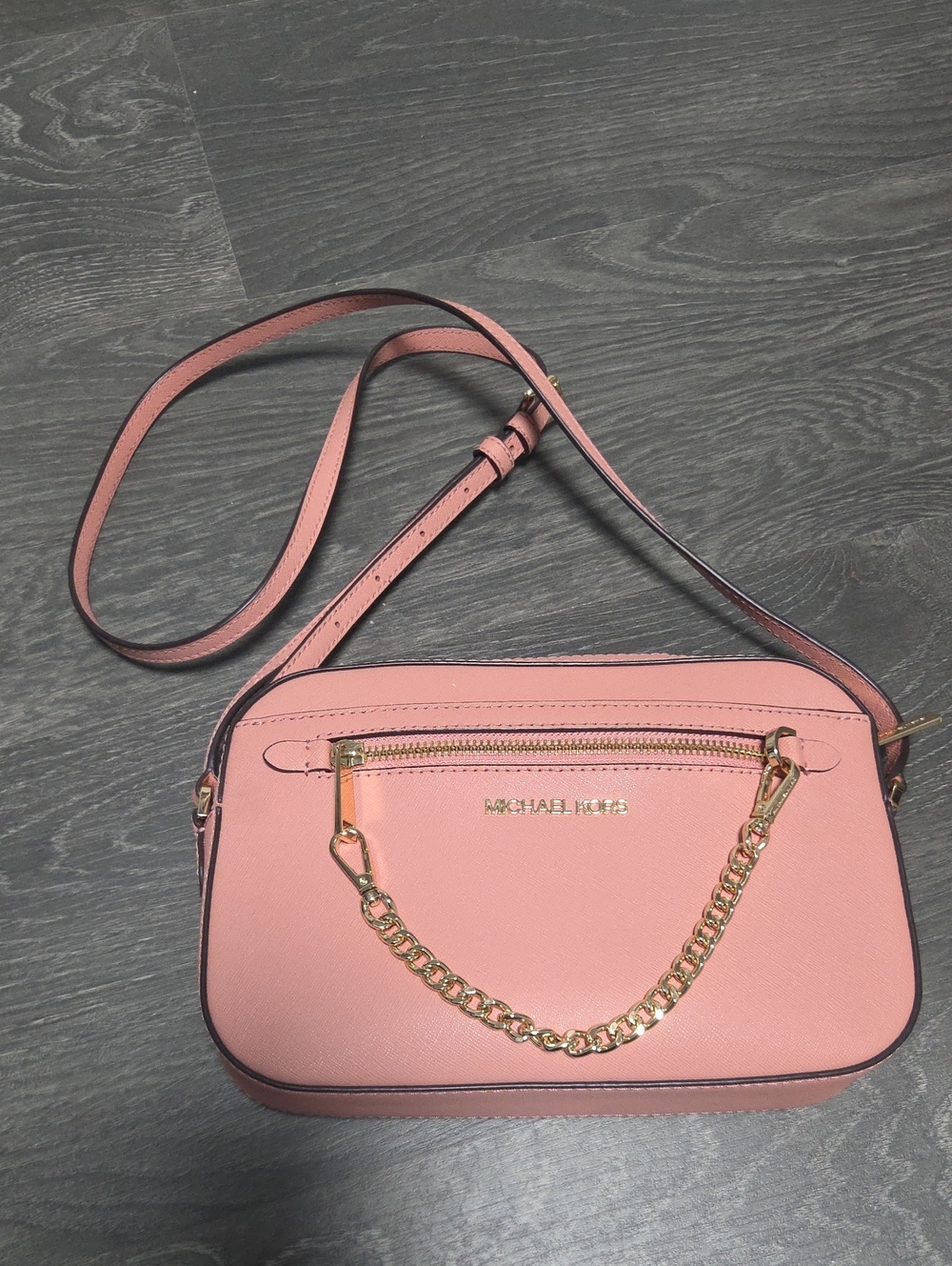 Michael Kors Jet Set Sunset Rose Crossbody